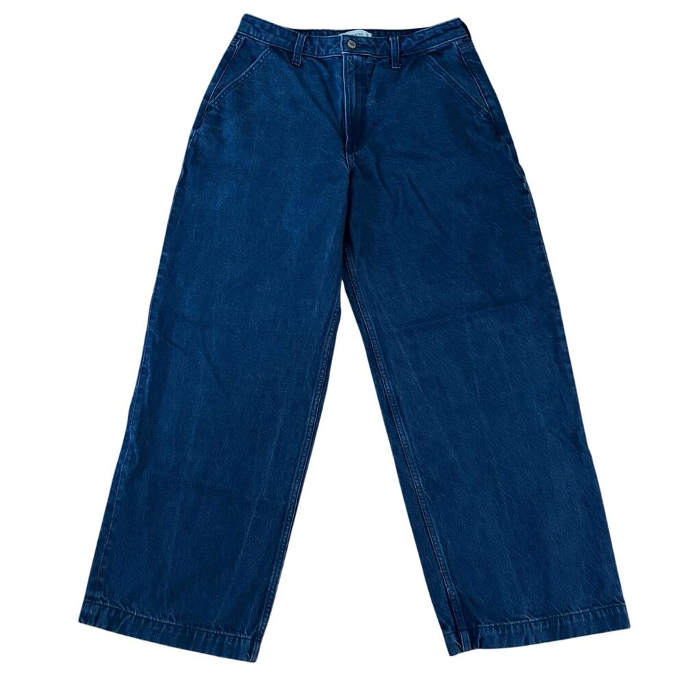 Abercrombie & Fitch A&F Size 28 6 Curve Love Mid Rise Wide Leg Jeans